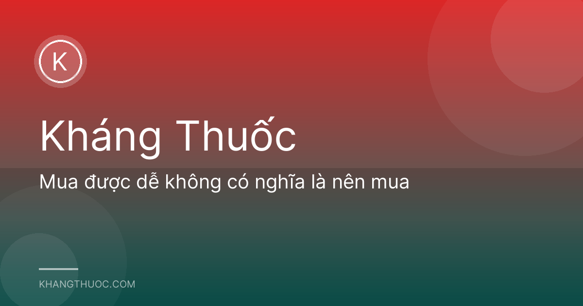 Mua được dễ không có nghĩa là nên mua