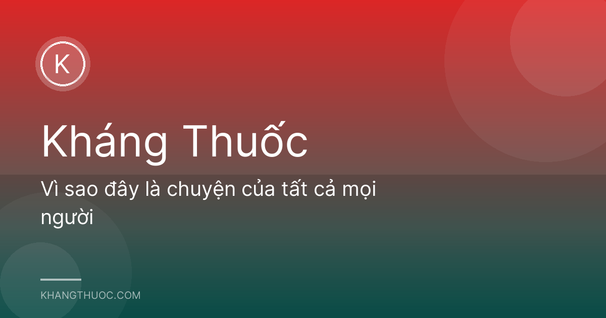 Vì sao đây là chuyện của tất cả mọi người